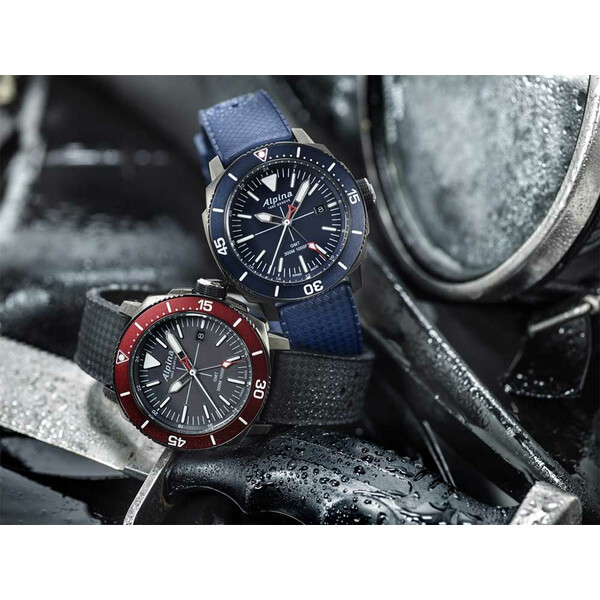Zegarki nurkowe Alpina Seastrong Diver GMT