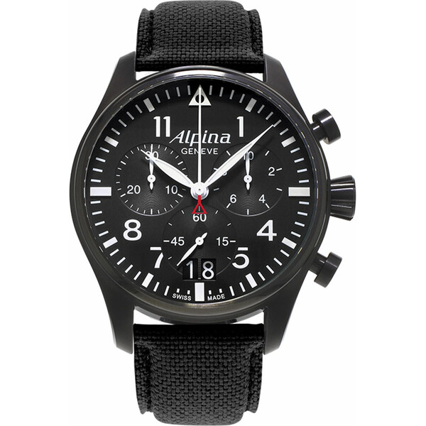 Alpina Startimer Pilot Big Date Chronograph AL-372B4FBS6 zegarek męski