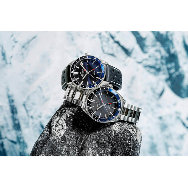 Alpina Alpiner Quartz GMT AL-247GB4E6B zegarek sportowy.