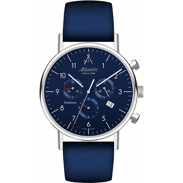 Atlantic Seabase 60452.41.55 męski zegarek z chronografem - nowy model, premiera 2019.