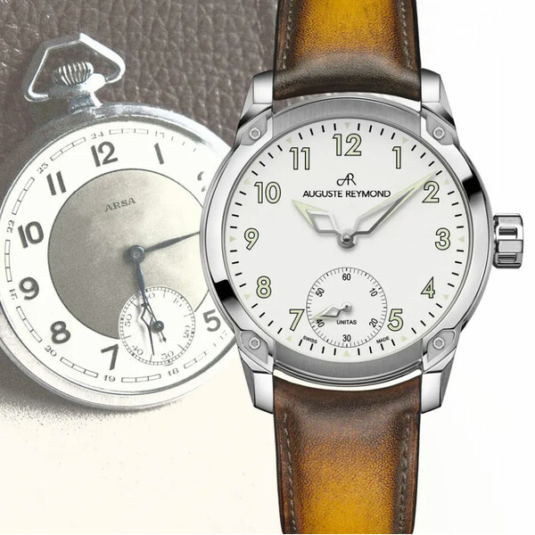 Zegarek męski w stylu retro Auguste Reymond