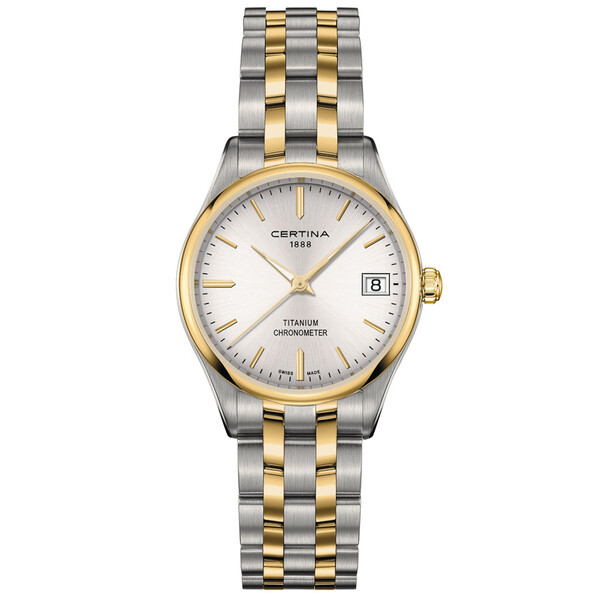 Certina DS 8 Lady Titanium C033.251.55.031.00 zegarek tytanowy, damski z certyfikatem COSC