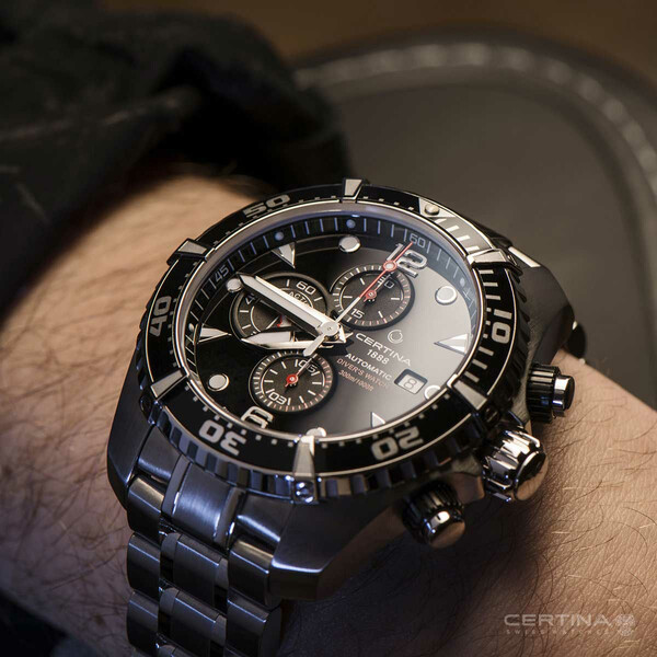 Certina DS Action Chrono Diver C032.427.11.051.00 zegarek męski na ręce