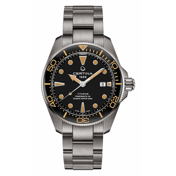 Certina DS Action Diver tytanowy zegarek nurkowy