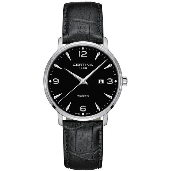 Certina DS Caimano C035.410.16.057.00 zegarek z paskiem czarnym