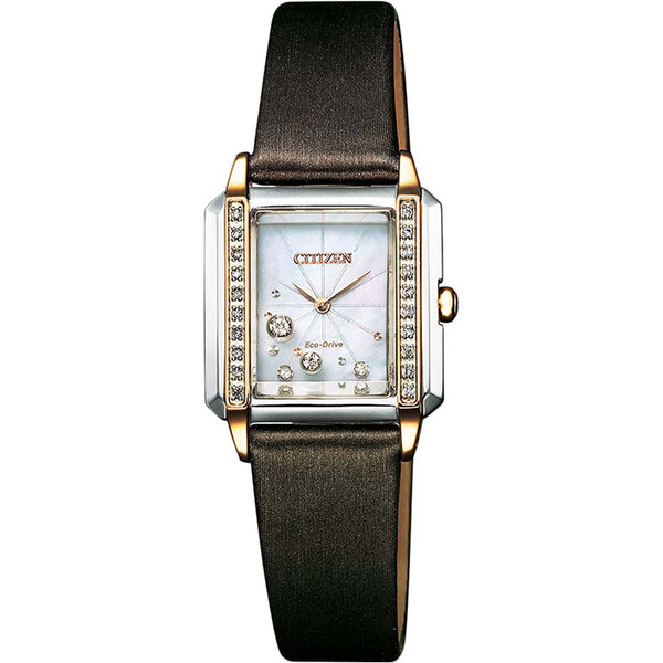 Citizen Lady EG7068-16D zegarek damski z diamentami