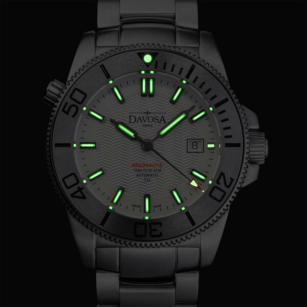 Podświetlenie zegarka Davosa Argonautic Lumis BS Automatic 161.529.01