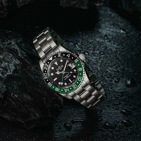 Zegarek do pływania Davosa Ternos Ceramic GMT Automatic 161.590.70