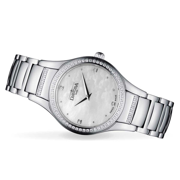 Davosa Luna Star 168.573.15 zegarek z kryształkami