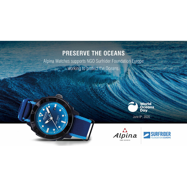 Alpina Seastrong Diver Gyre Gents Automatic AL-525LNB4VG6BLK reklama.