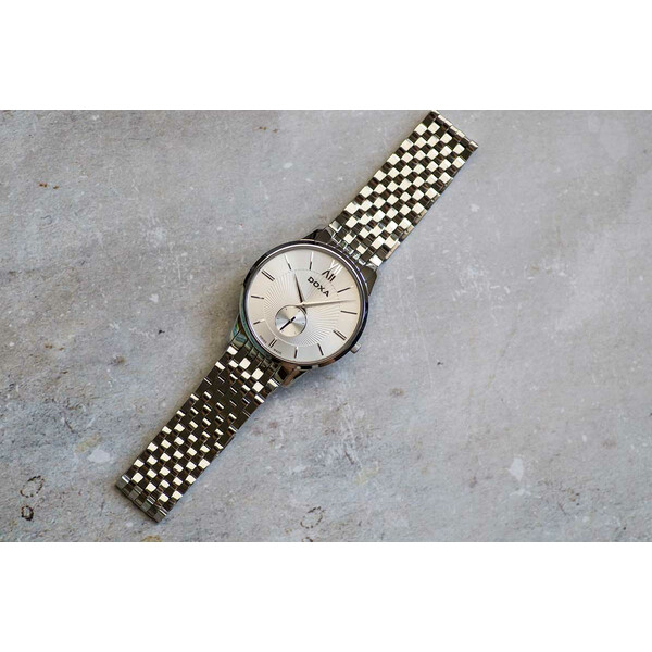Doxa Slim Line D155SSV zegarek na bransolecie