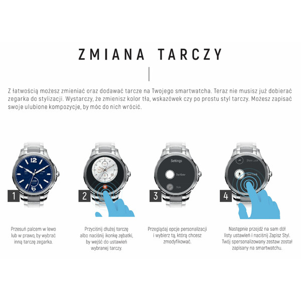 Emporio Armani Connected Smartwatch zmienne tarcze
