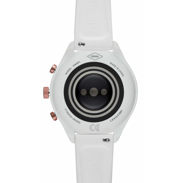 Fossil Sport Smartwatch FTW6022 BLUSH SILICONE 4 generacja, zegarek damski.