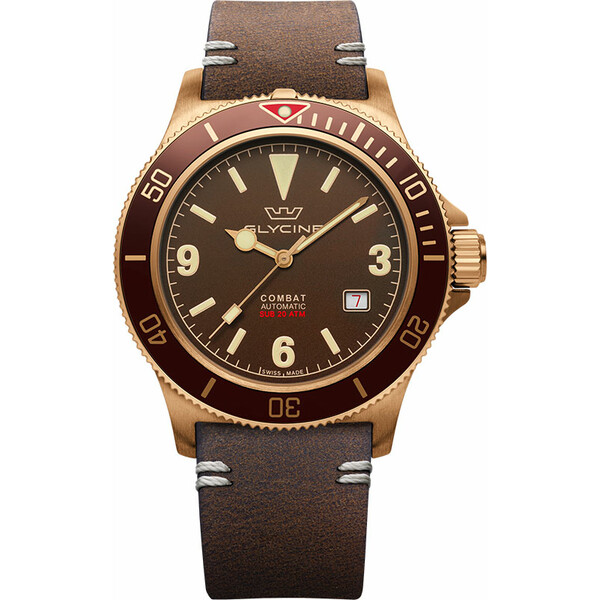 Glycine Combat 42 Vintage Bronze GL0267 zegarek męski