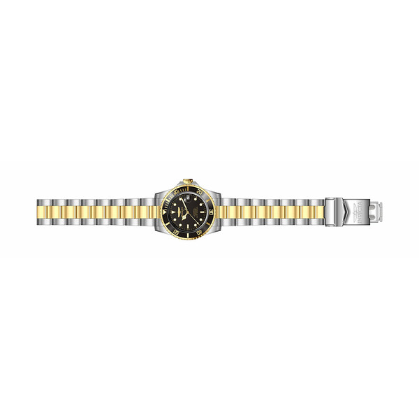 Srebrno-złoty zegarek do nurkowania Invicta Pro Diver