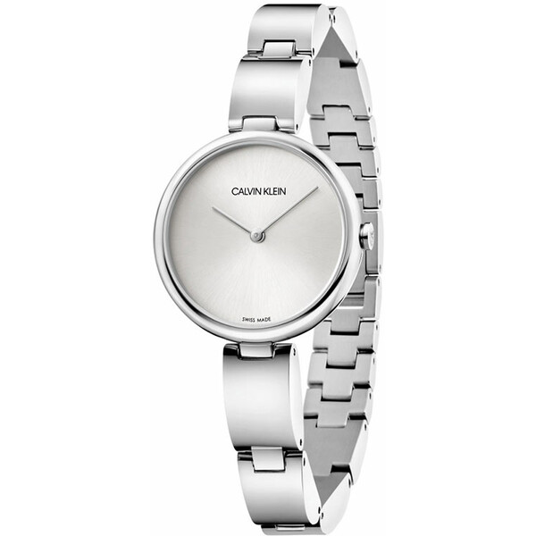 Calvin Klein Wavy K9U23146 damski zegarek na stalowej bransolecie.