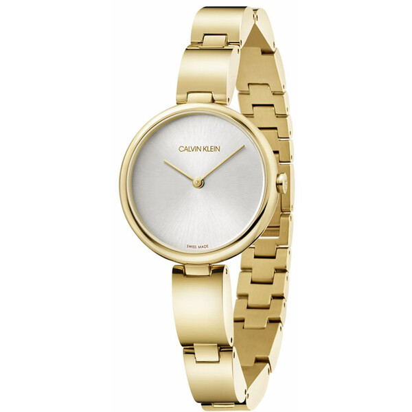 Calvin Klein Wavy K9U23546 damski zegarek na stalowej bransolecie.