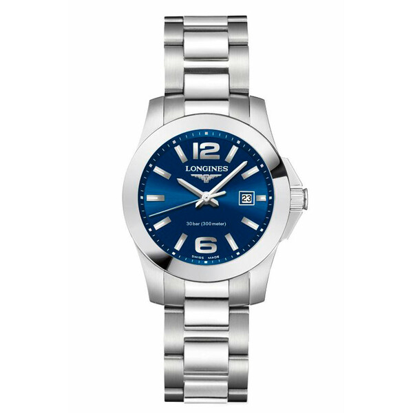 Szwajcarski zegarek sportowy Longines Conquest Lady L3.376.4.96.6