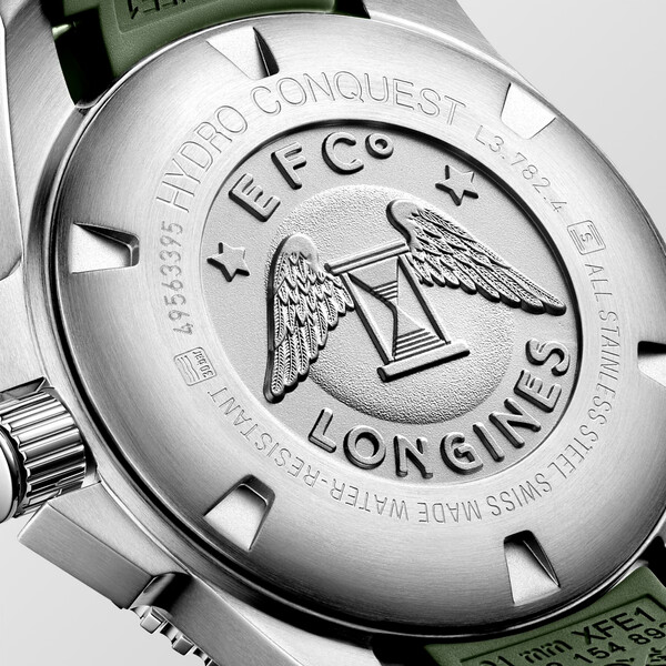 Zakręcany dekiel zegarka Longines HydroConquest Automatic L3.782.4.06.9
