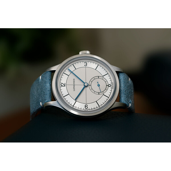 Longines Heritage Classic L2.828.4.73.2 zegarek męski w stylu retro