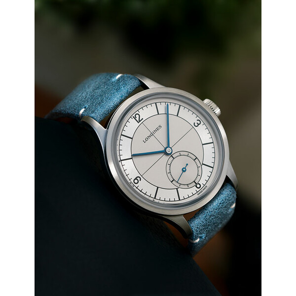 Longines Heritage Classic L2.828.4.73.2 zegarek męski w stylu retro