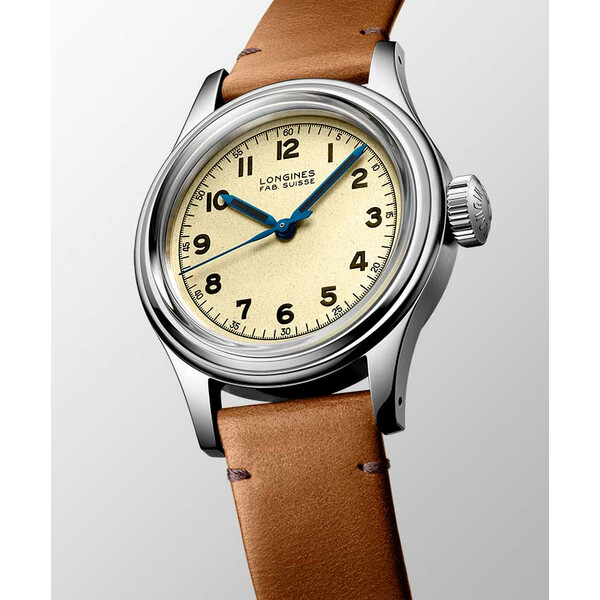 Longines Heritage Military L2.833.4.93.2 zegarek retro