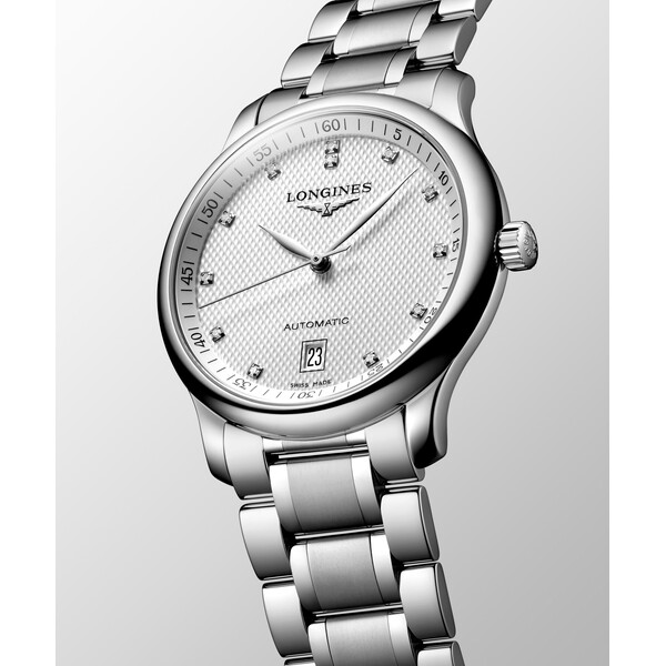 Męski stalowy zegarek Longines Master Collection