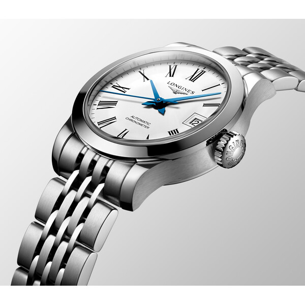 Szwajcarski zegarek Longines Record L2.320.4.11.6