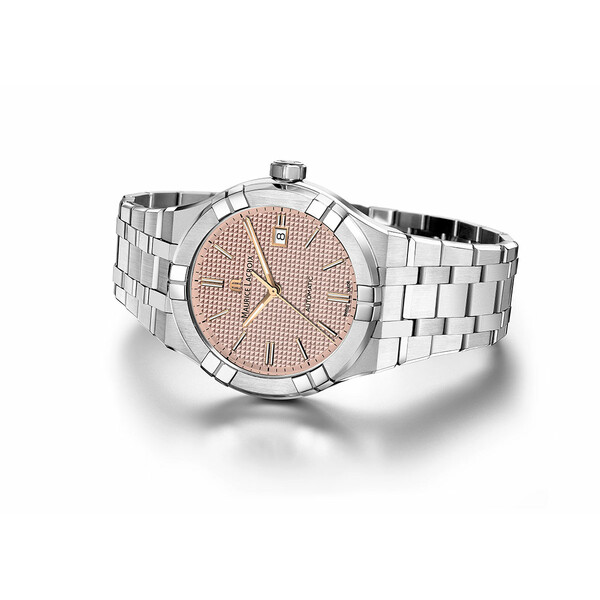 Zegarek Maurice Lacroix Aikon Automatic AI6008-SS002-730-1 na bransolecie stalowej