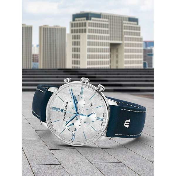 Maurice Lacroix Eliros Chronograph EL1098-SS001-114-1 zegarek klasyczny.