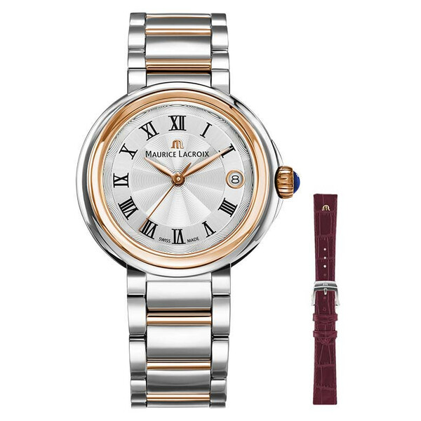Maurice Lacroix Fiaba Date FA1007-PVP13-110-2 zegarek z dodatkowym paskiem.