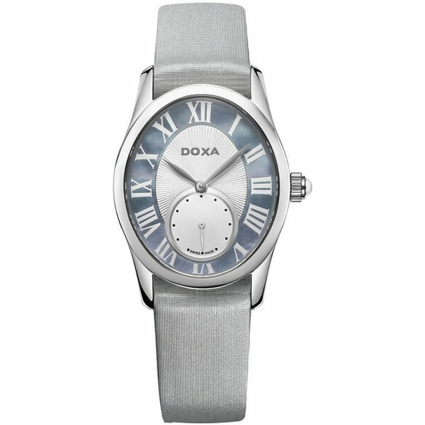 Pasek w kolorze srebrnym do zegarka Doxa Violetta 457.15