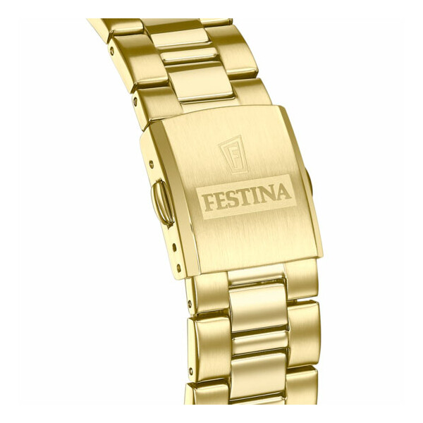 Zegarek męski Festina Classic F20555/2, Wersja: żółte złoto3 , 3 image