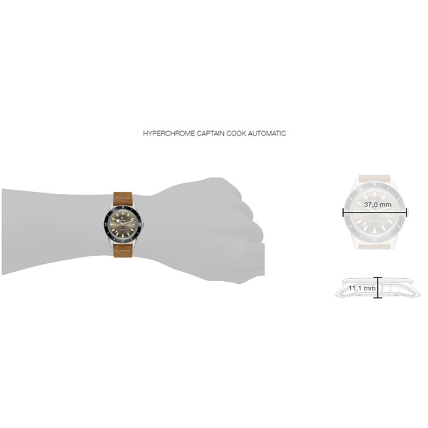 Zegarek Rado HyperChrome Captain Cook Automatic Limited Edition R32500315 na ręce