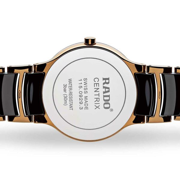 Rado Centrix Diamonds R30554732 dekiel zegarka.