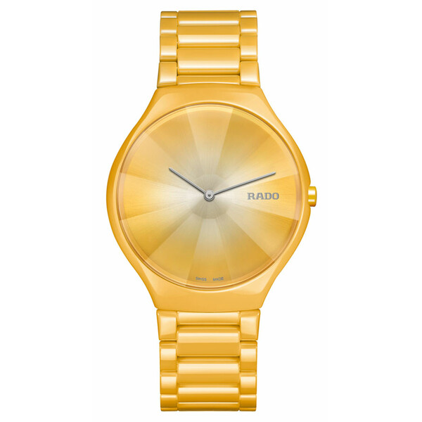 Rado R27122252 żółty zegarek damski