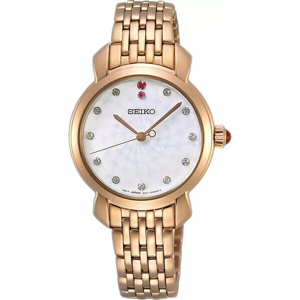 Seiko Fashion Lady SUR624P1 Special Edition zegarek damski z diamentami.