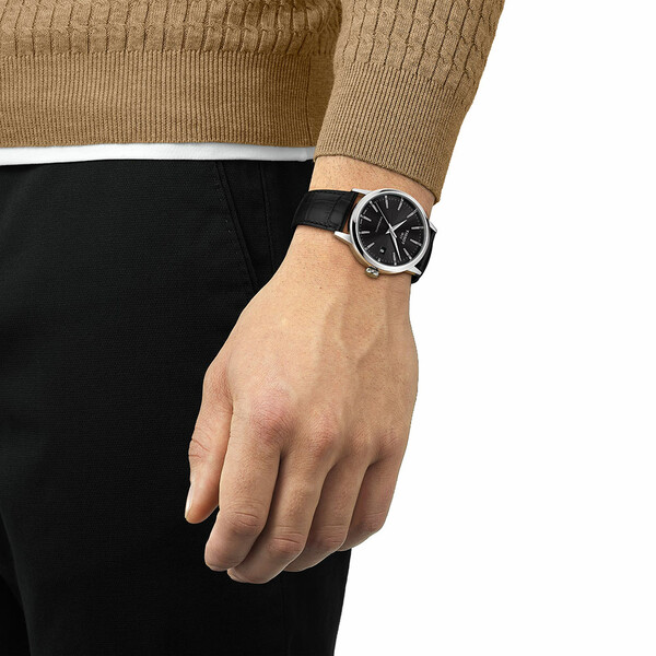 Tissot Classic Dream Swissmatic T129.407.16.051.00 zegarek męski na pasku skórzanym.