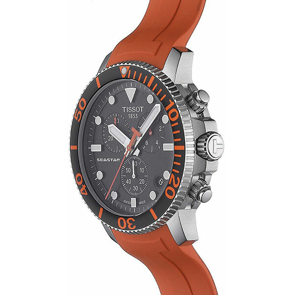 Tissot T120.417.17.051.01 Seastar 1000 Quartz zegarek męski typu DIVER. Model sportowy.