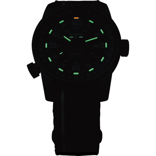 Zegarek Traser P68 Pathfinder Automatic Blue 107719 widoczność w ciemności