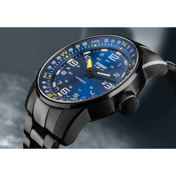 traser P68 Pathfinder Automatic Blue 109523 zegarek taktyczny.
