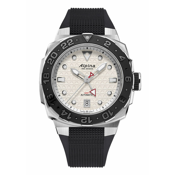 Zegarek z funkcją drugiej strefy czasowej Alpina Seastrong Diver Extreme Automatic GMT