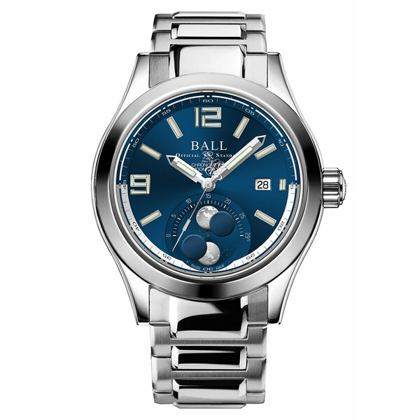 Męski zegarek limitowany Ball COSC na bransolecie