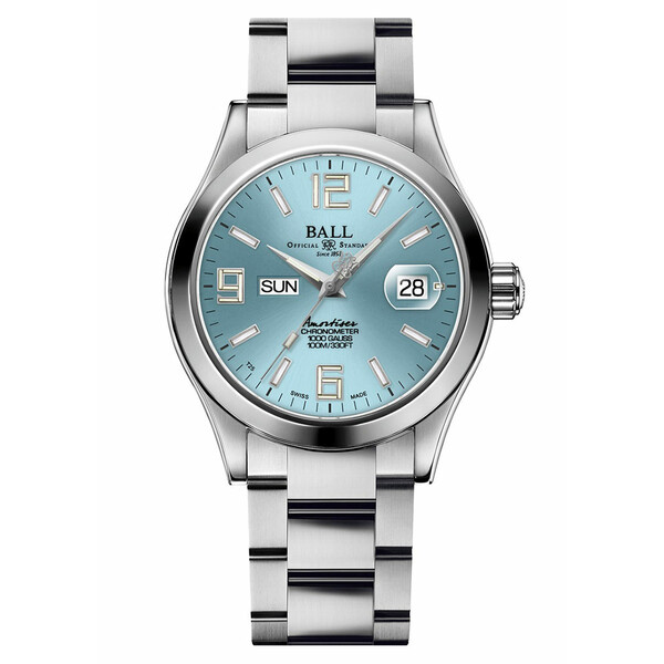 Męski zegarek Ball Chronometre na bransolecie
