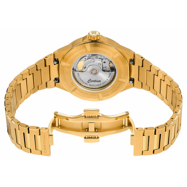 Zegarek na złotej bransolecie Certina DS-7