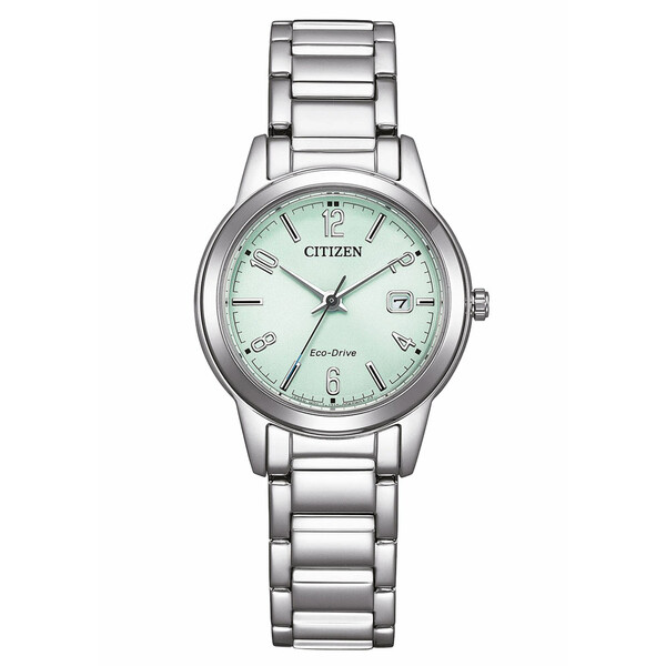 Zegarek damski Citizen z zieloną tarczą