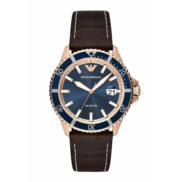 Męski zegarek w stylu diver Emporio Armani