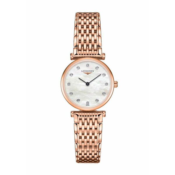 Zegarek w kolorze różowego złota Longines La Grande Classique