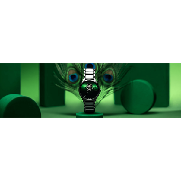 Zegarek Rado z zieloną tarczą