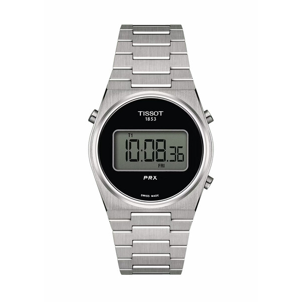 Elektroniczny zegarek Tissot PRX Digital na bransolecie